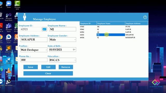 C# full project(Employee Management System Using C#)with Source code смотреть онлайн