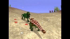 [Spore] Динозавр от драк - Тарбозавр против Анкилозавра