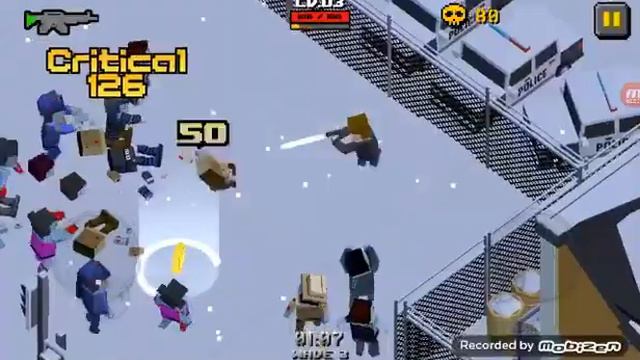 Игра Cube Zombie War смотреть онлайн