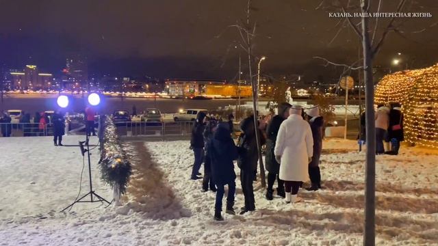 Казань новогодняя 2021. Старо-татарская слобода, ТЦ Кольцо, Площадь Свободы. смотреть онлайн