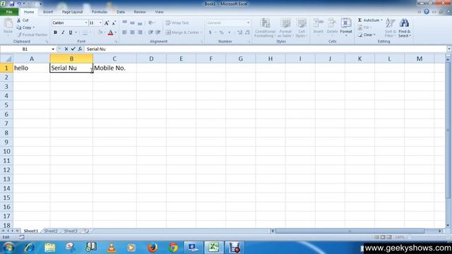 Microsoft Office Excel 2010 Editing Data смотреть онлайн