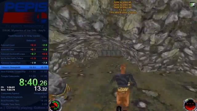 Star Wars Jedi Knight: Mysteries of the Sith Any% Speedrun in 17:00 смотреть онлайн