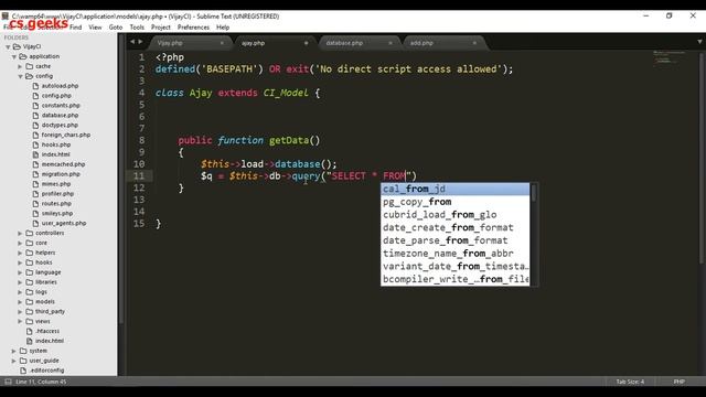 Codeigniter 3 Tutorial 7 Database (हिन्दी) смотреть онлайн