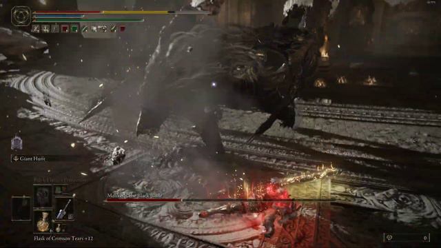 Elden Ring Maliketh (Greatsword with Giant Hunt ash of war, no summon) смотреть онлайн