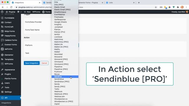 Integrate Elementor Forms to Sendinblue quickly смотреть онлайн