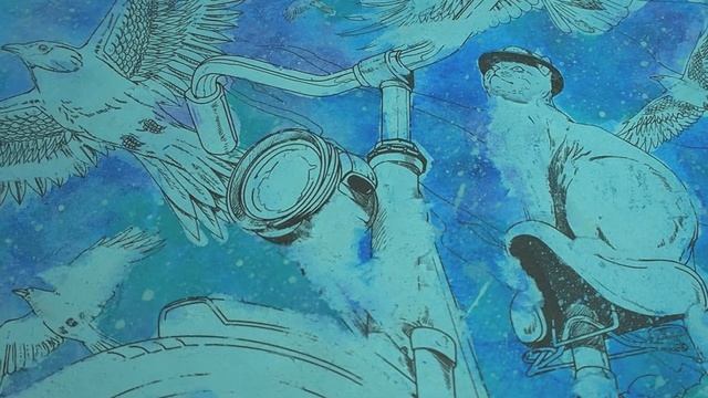 Эксперимент №2 Маскирующая жидкость в антистресс раскрасках смотреть онлайн