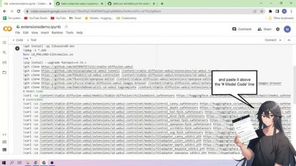How to Install any AUTOMATIC1111 Web UI Extension on Stable Diffusion Google Colab