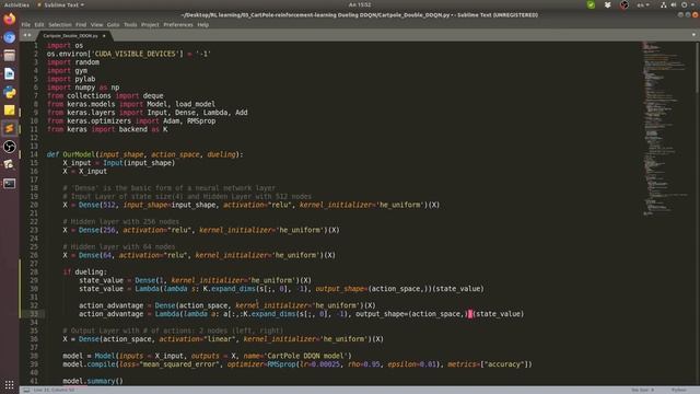 Introduction to Double Dueling Deep Q Network смотреть онлайн