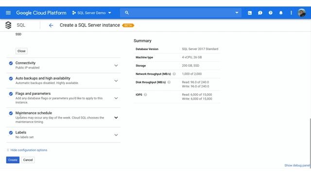 Cloud SQL for SQL Server смотреть онлайн
