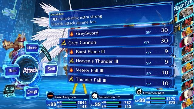 BlitzGreymon + WarGreymon evolve OmegamonBWM and Skill.: Digimon Cyber Sleuth Mod смотреть онлайн