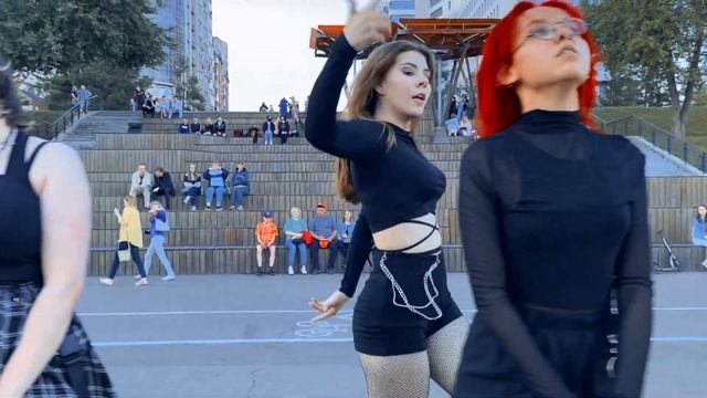 [KPOP IN PUBLIC | ONE TAKE] BLACKPINK (블랙핑크) – BOOMBAYAH (붐바야) dance cover by WNAME from Russia смотреть онлайн