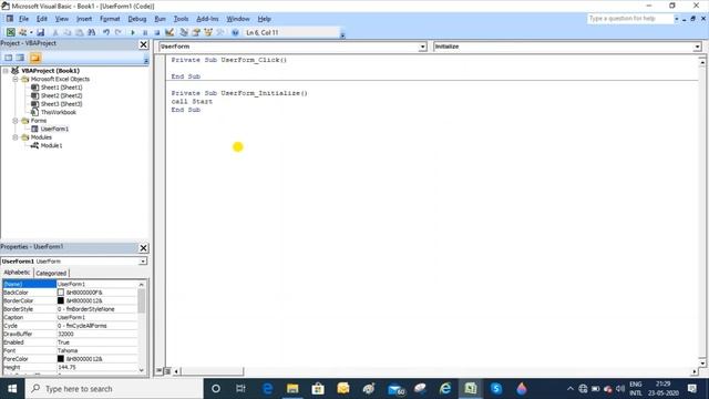 Digital Clock Using User Form Excel VBA смотреть онлайн