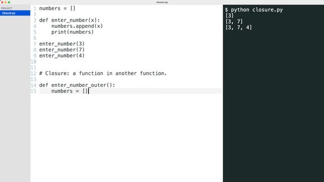 What is a CLOSURE and how to use it in Python? смотреть онлайн