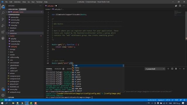 Compress Image In Laravel смотреть онлайн