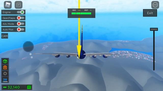Roblox Plane Simulator Airbus A380 смотреть онлайн