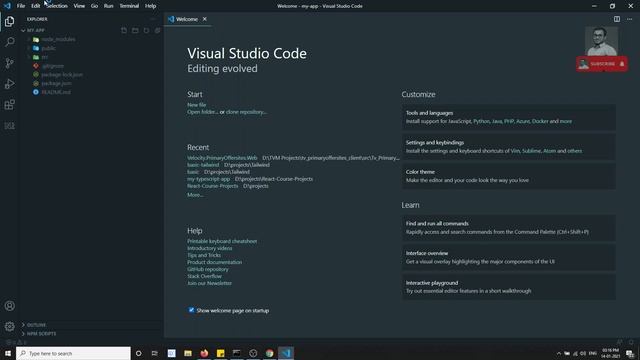 5. Create New React App using the create-react-app CLI command - Reactjs смотреть онлайн