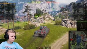 Школьник Прокачал Колесный Танк и Стал Статистом  WOT