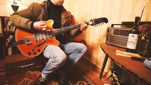 ORFEUS ORPHEUS 12-STRING Semi-Hollow Electric Guitar RARE Soviet Vintage USSR смотреть онлайн