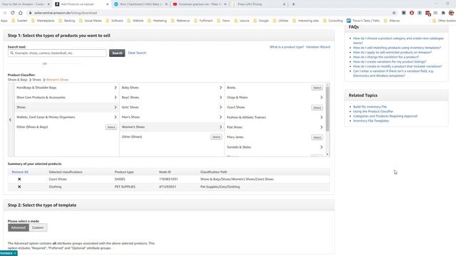 How to Download an Amazon Inventory File for Specific Categories Tutorial смотреть онлайн