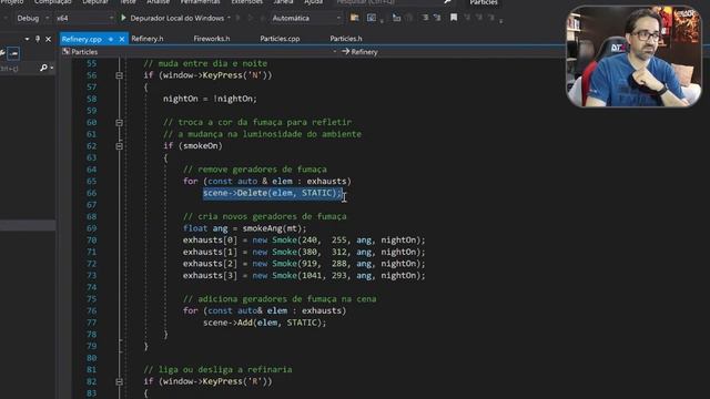 Aula 24 - Sistema de Partículas | Fumaça e Explosão | Programação de Jogos | C++ | DirectX смотреть онлайн