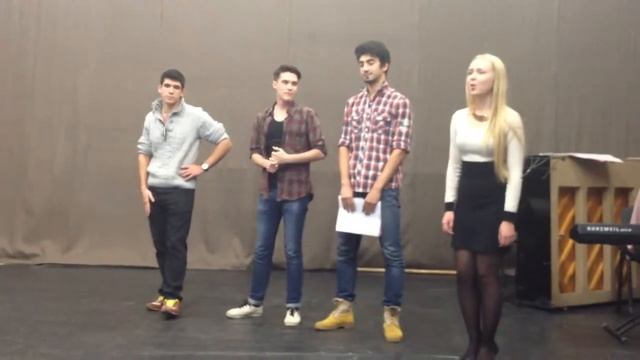 Первый кастинг на роли в мюзикл "Винил" смотреть онлайн