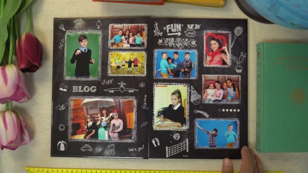 Выпускной альбом Дудлы www.creative-album.ru