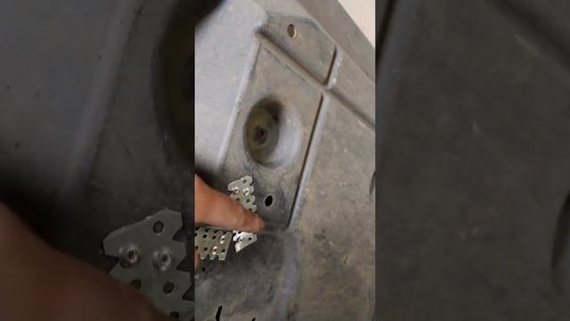 Ремонт пластиковой защиты днища