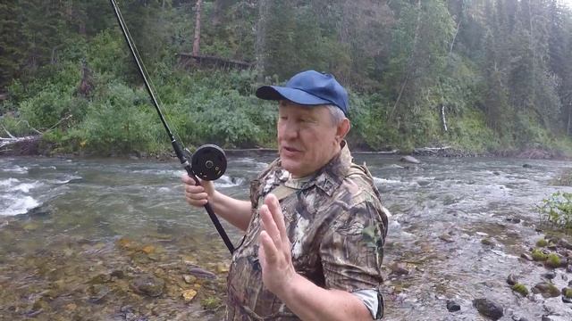 Рыбалка на хариуса в Горном Алтае в проводку. Тест Катушки Нельма на новом спиннинге! смотреть онлайн