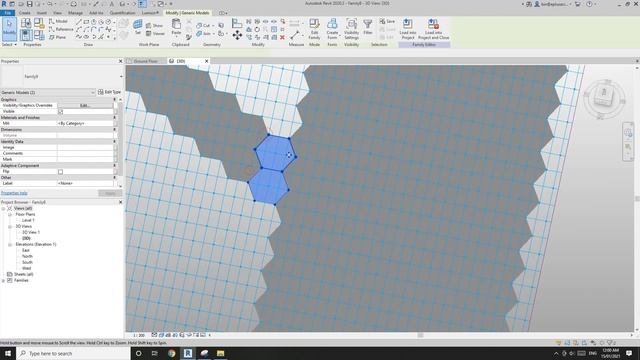 Everyday Revit (Day 303) - Random Hexagon Carpet Tiles for your render смотреть онлайн