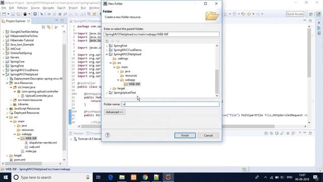 How to upload file using spring mvc framework смотреть онлайн