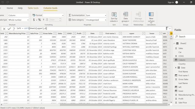 Power BI DAX Text Functions смотреть онлайн