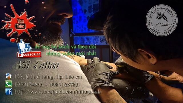 Hình Xăm Rồng Sắp Hoàn Thiện - Mít Tattoo смотреть онлайн