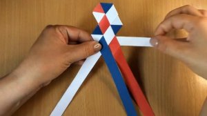 «Плетеная закладка из бумажных лент» мастер-класс Е.Поповой студии ДПТ «Горница»