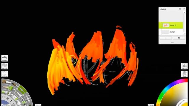 Fire Sketch in Art Rage смотреть онлайн