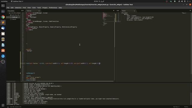 kivy create a list of buttons (list of widgets) смотреть онлайн