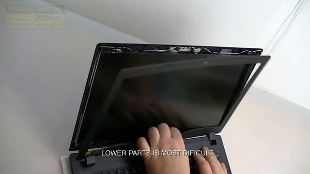 DIY -how to disassembly LCD SCREEN on ACER ASPIRE 3 A315 смотреть онлайн