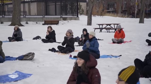 Canada - Montréal - Vancouver - Toronto - Des trains pas comme les autres - Documentaire voyage смотреть онлайн