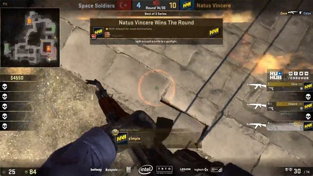 Natus Vincere vs Space Soldiers | De_inferno | НАВИ ПОСЛЕ ДОЛГОГО ПЕРЕРЫВА ВЫНОСЯТ SPACES смотреть онлайн