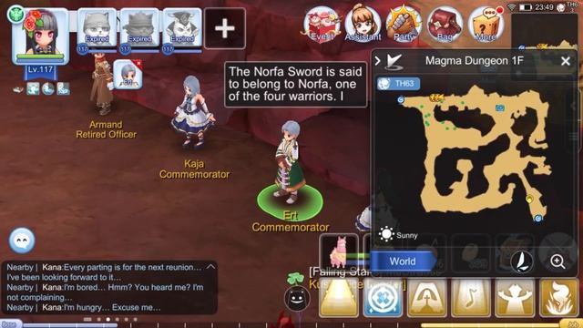 HERO LEGEND QUEST | MAGMA DUNGEON 1F | Ragnarok Mobile смотреть онлайн