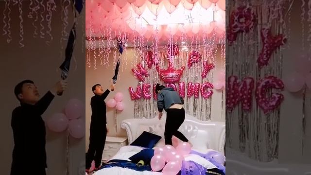 Wedding bedroom decoration idea смотреть онлайн