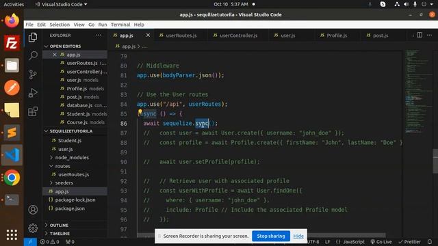 Sequelize ORM with NodeJS #15 Sequelize Many-to-Many Association example смотреть онлайн