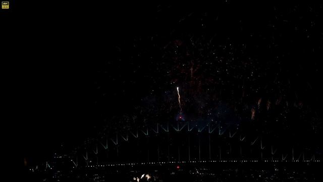 Sydney Harbour Bridge 2022 New Year's Eve Firework - Midnight Session in HDR 4K, Sony A7SIII смотреть онлайн