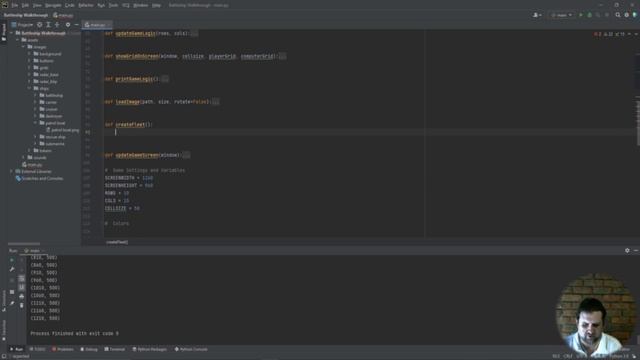 Battleship - Game Ships and Cannons | Python | Pygame Module | Programming Beginners смотреть онлайн