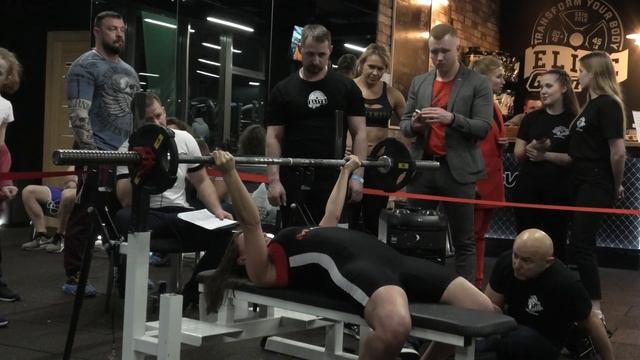 Русский жим. 30 кг на 85 повторений. смотреть онлайн