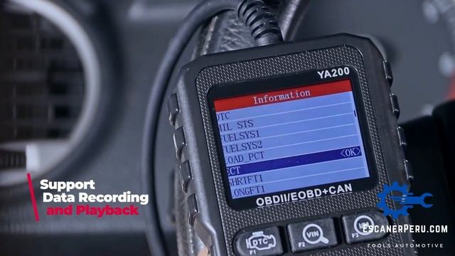 Scanner OBD2 Kingbolen YA200 Revision rapida смотреть онлайн