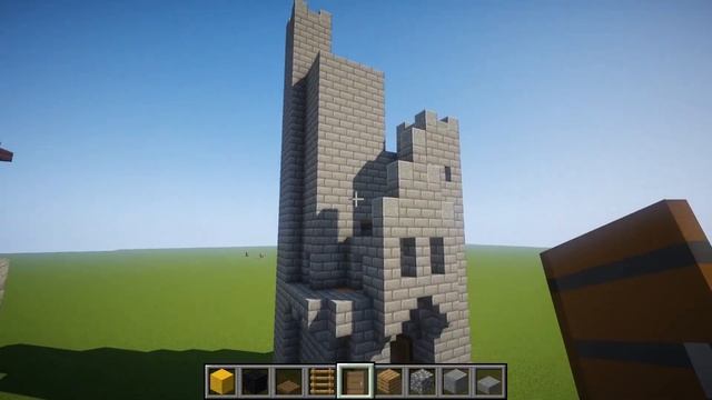 ЗАМОК 10Х10 БЛОКОВ! | minecraft let's build a little castle смотреть онлайн