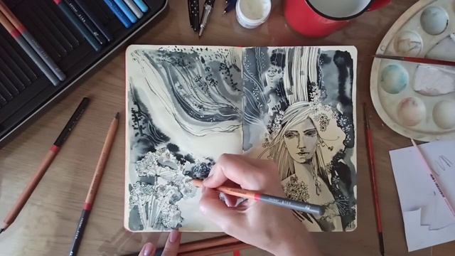 Скетчбук, листая страницы смотреть онлайн