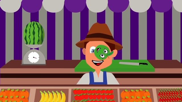 Das Obstlied - Kinderlieder zum mitsingen - Obst lernen - german fruit song смотреть онлайн