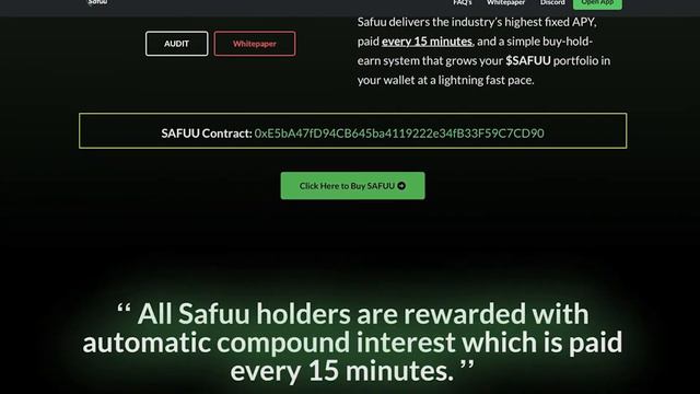 Safuu - УСПЕЙ ИНВЕСТИРОВАТЬ И ПОЛУЧИТЬ ПРОФИТ ЧЕРЕЗ ГОД 383025% смотреть онлайн